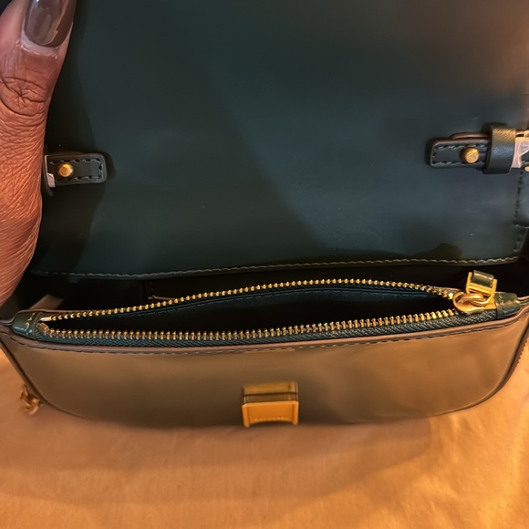 Tory Burch Emerson Patent Leather Top Handle Crossbody Bag - Picture 3 of 7